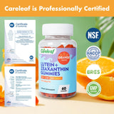 careleaf lateral del envase mostrando tabla nutricional clara