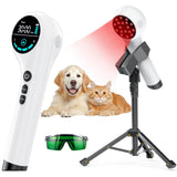 CAREMORR varita frontal con soporte mostrando diseño portátil y estabilidad