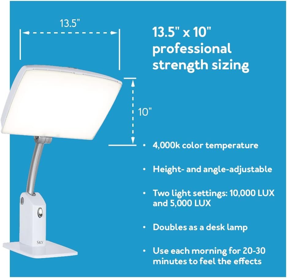 Carex mostrando ajuste de altura para personalizar intensidad de luz