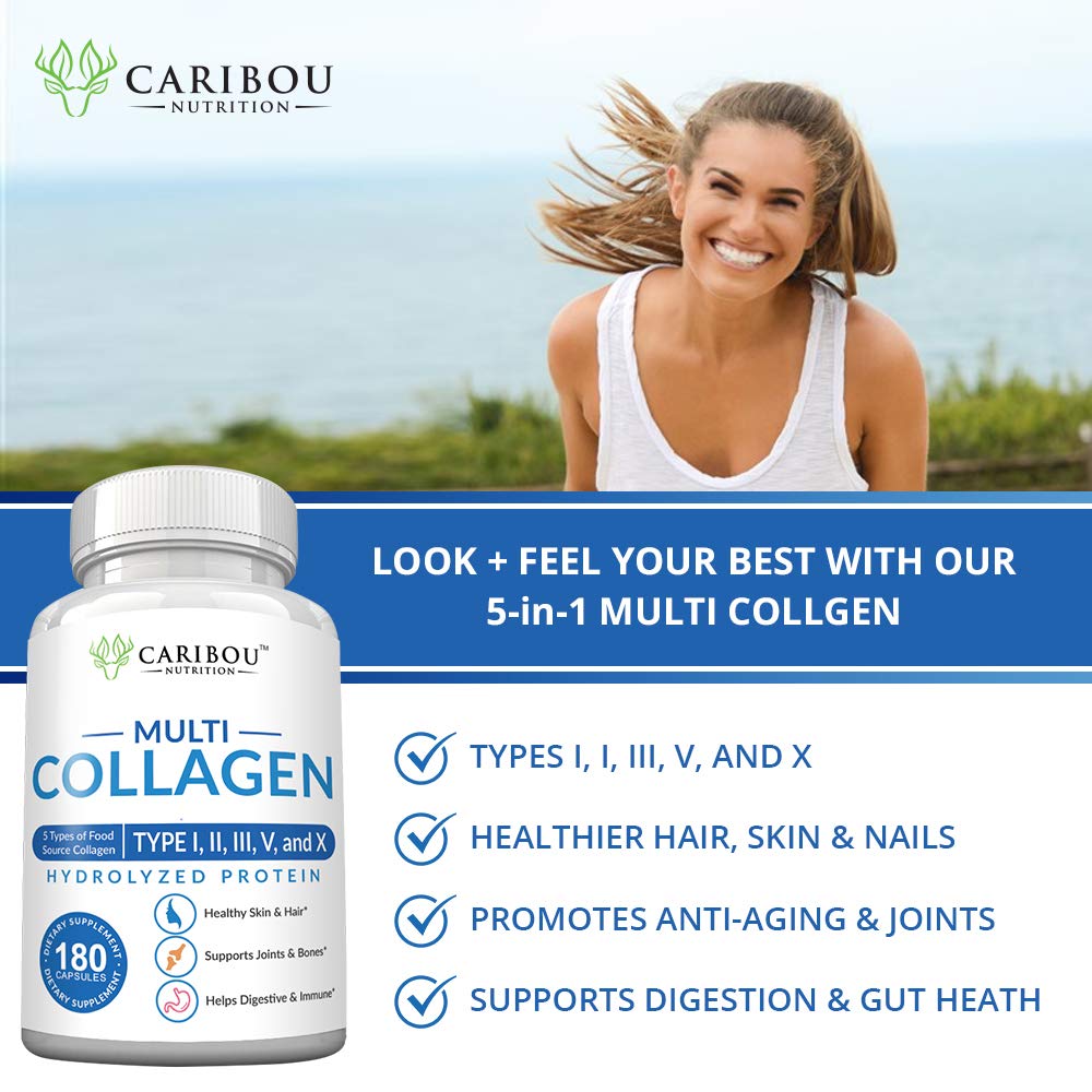 Caribou Nutrition cápsulas en mano para comparar tamaño y dosis