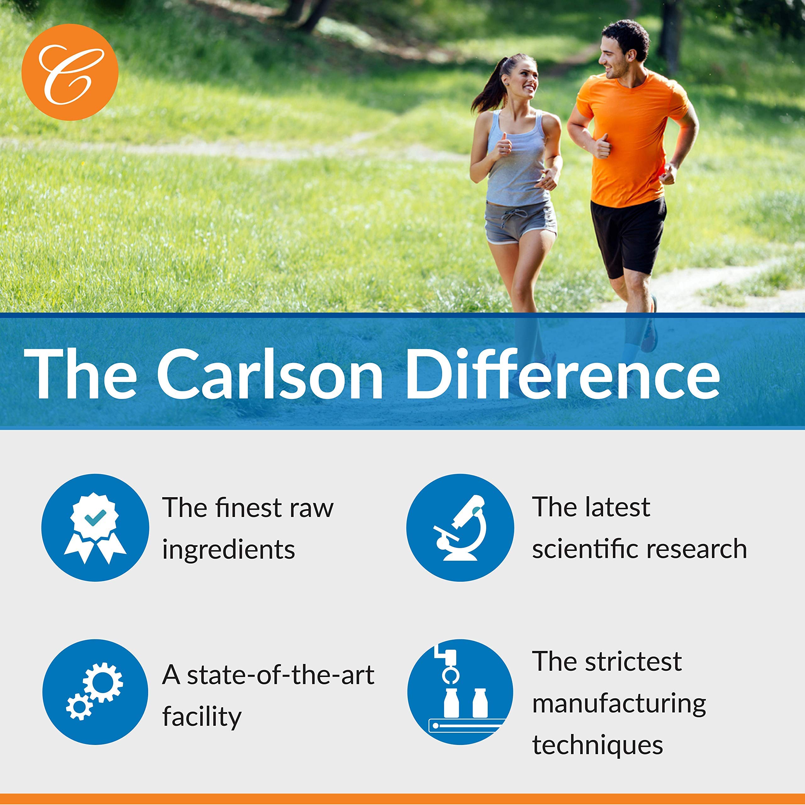 Carlson Cal-600 cápsula en la mano para mostrar tamaño y comodidad