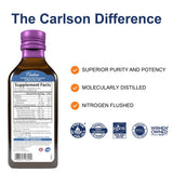 Carlson cucharita con dosis de aceite mostrando facilidad de uso