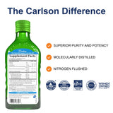Carlson etiqueta con ingredientes y certificaciones para confianza