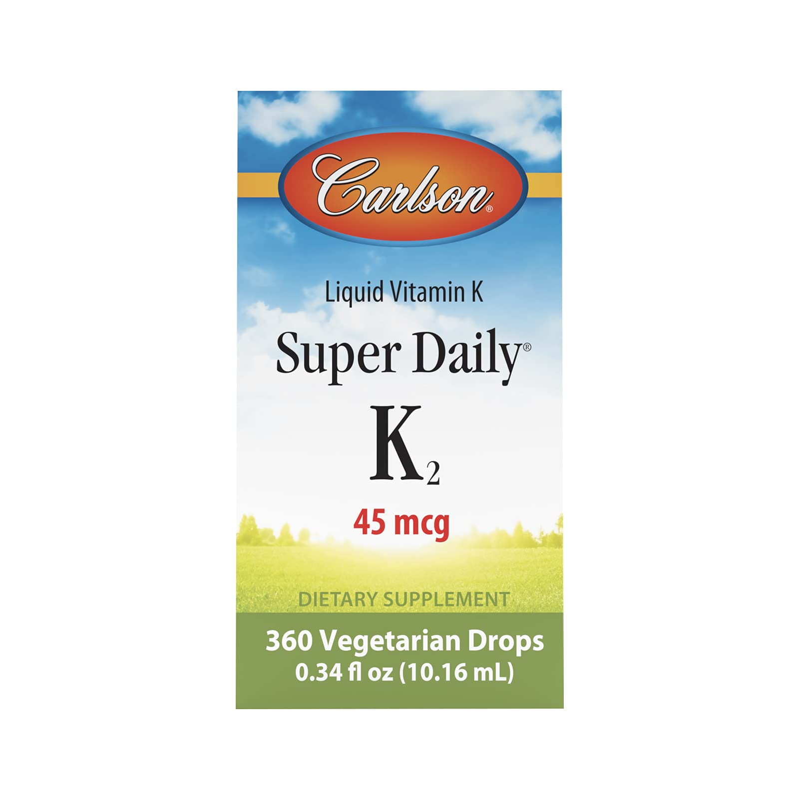 Carlson etiqueta con información nutricional y control de calidad para confianza