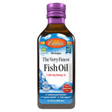 Carlson frente del envase mostrando la botella y sabor mixed berry