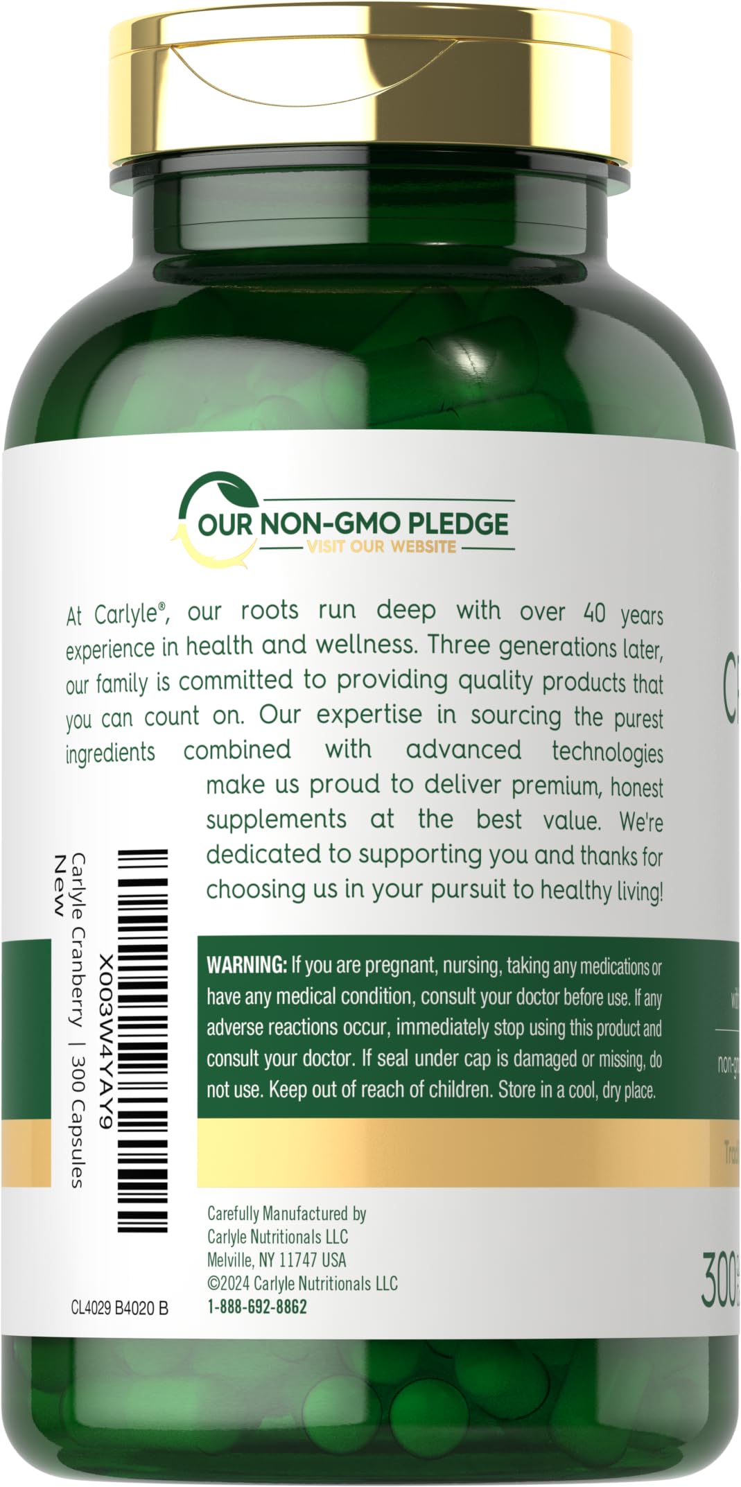 Carlyle arándanos frescos como fuente natural de nutrientes