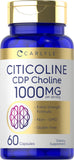 Carlyle envase frontal muestra 60 cápsulas y claridad en ingredientes