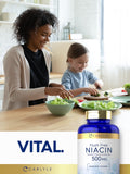 Carlyle detalle ilustrativo de niacina e inositol, formulación balanceada