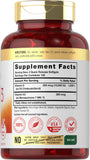 Carlyle etiqueta nutricional legible para verificar dosis y seguridad