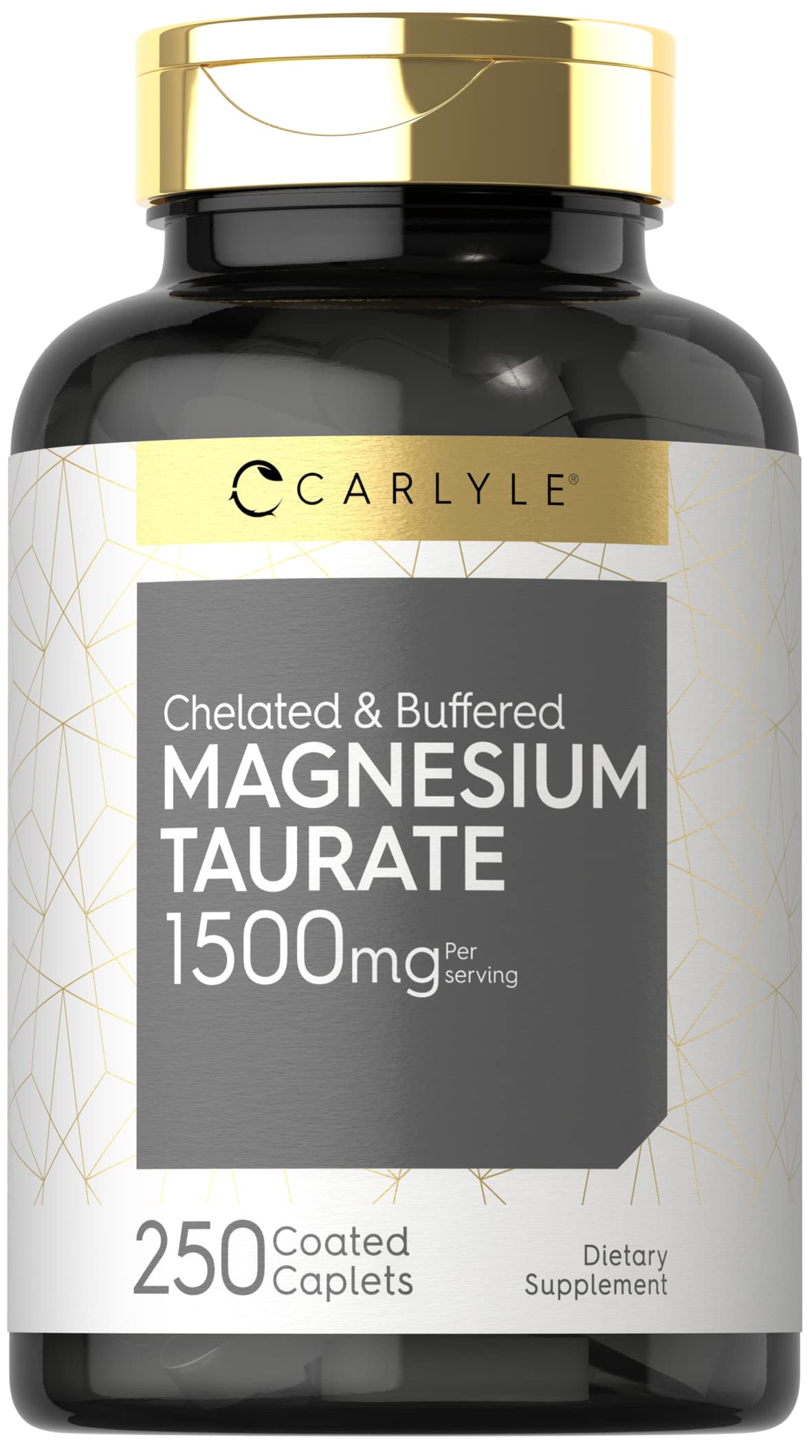 Carlyle frasco del producto mostrando etiqueta y cantidad, ofrece confianza de calidad