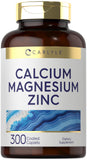 Frasco Carlyle Calcium Magnesium Zinc mostrando etiqueta frontal y cantidad