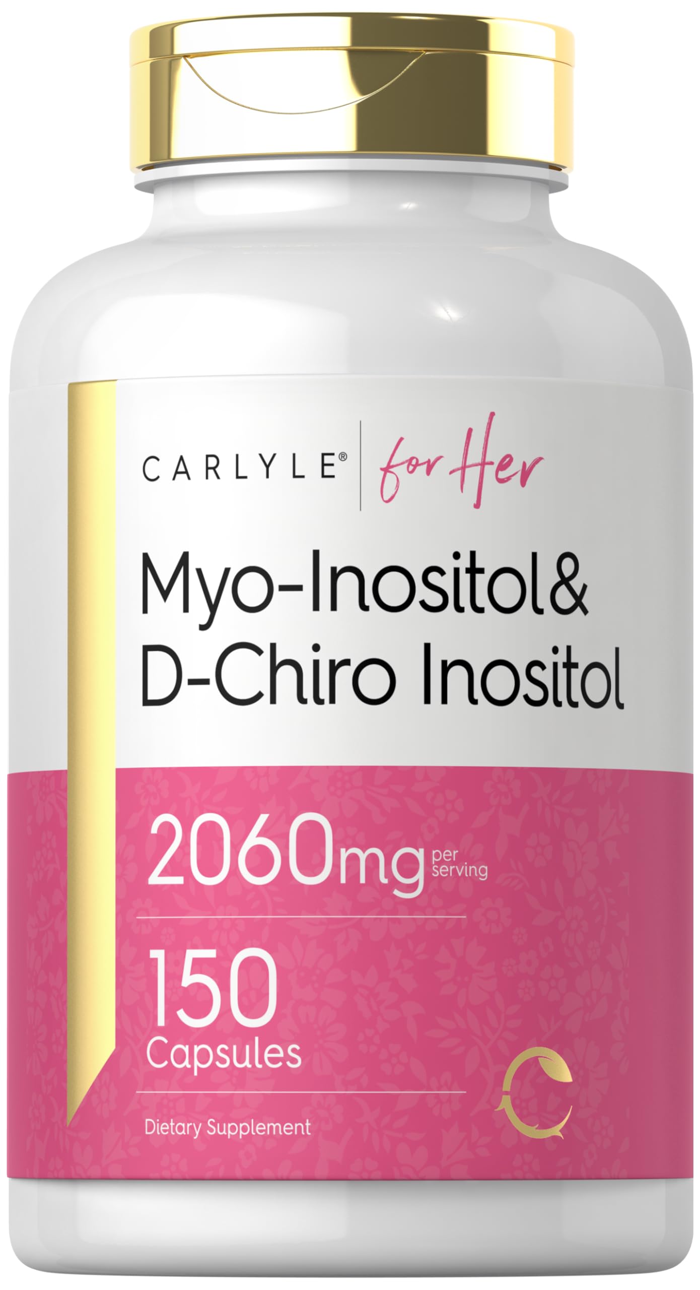 Carlyle frasco frontal mostrando etiqueta y ventaja de calidad