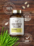 Carlyle materia prima en pastura representando ganado grass-fed sin hormonas