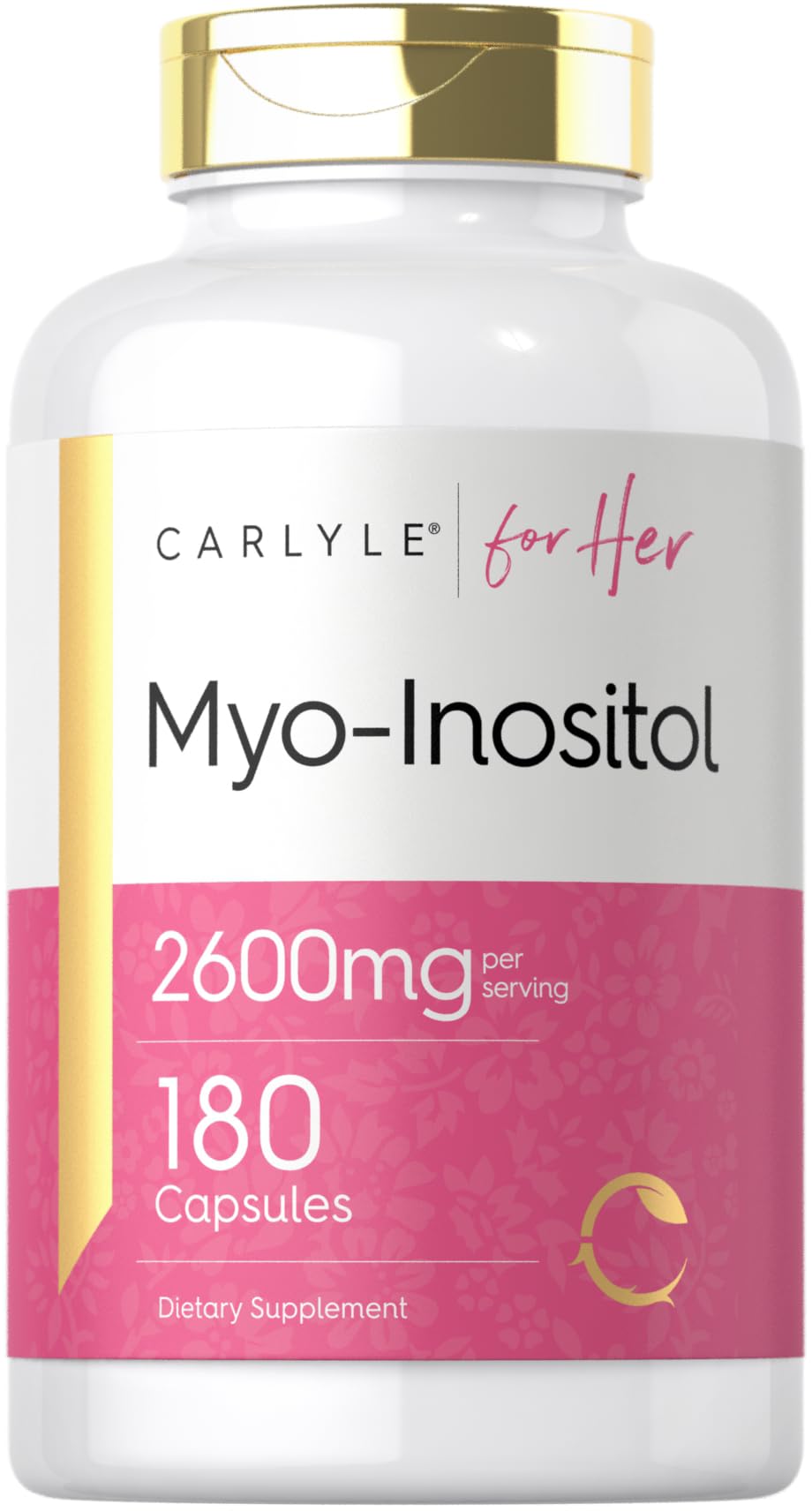 Carlyle frasco frontal, presentación clara y confianza de calidad