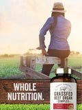 Carlyle ganado en pastura representando origen alimentado con pasto