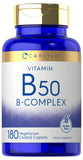 Carlyle envase frontal mostrando 180 caplets y calidad garantizada