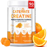 CATENATE frasco frontal mostrando 90 gominolas y beneficios claros