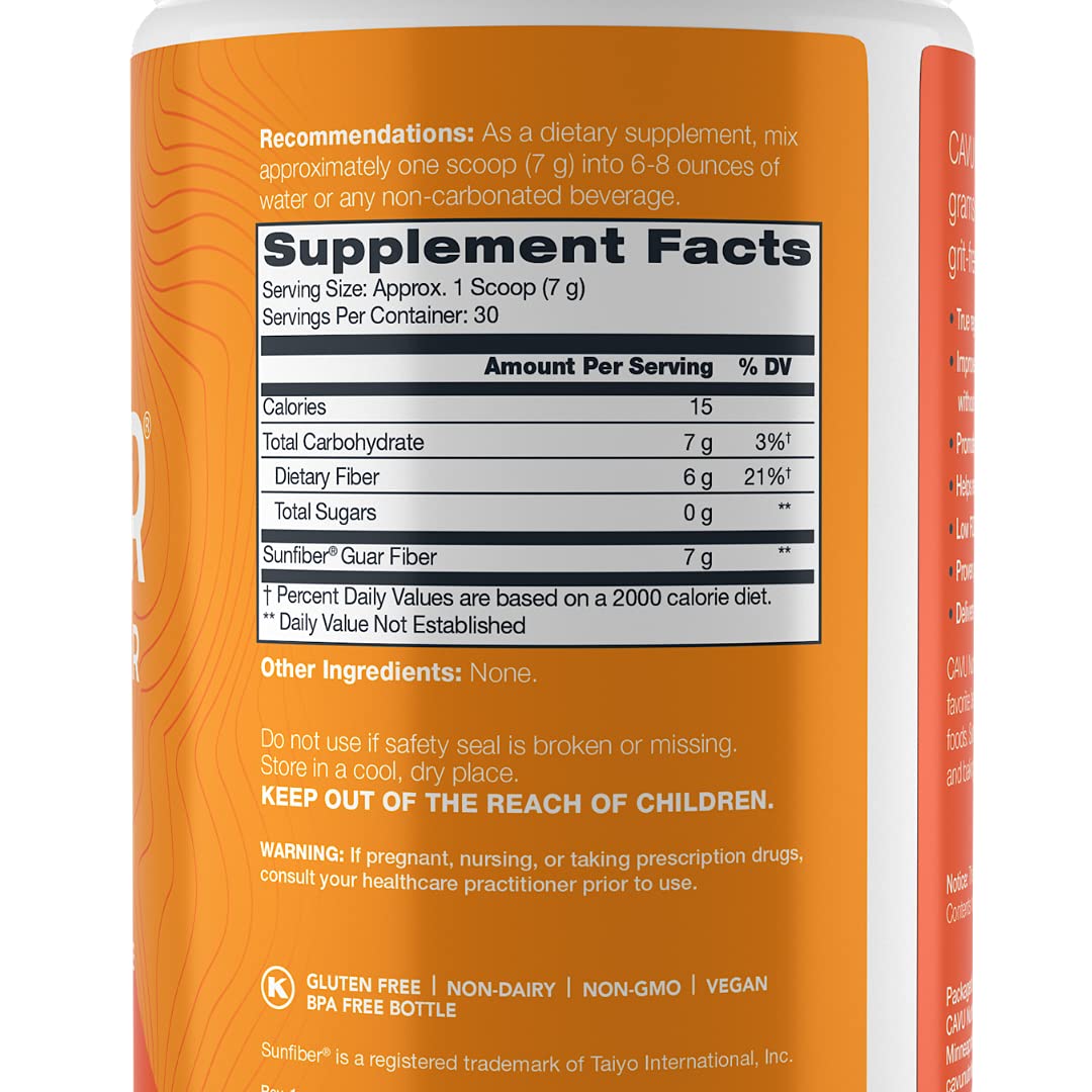 CAVU NUTRITION cucharada medida con polvo para dosificación precisa