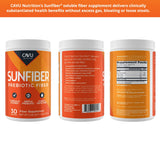 CAVU NUTRITION mezcla en vaso demostrando disolución sin grumos ni sabor