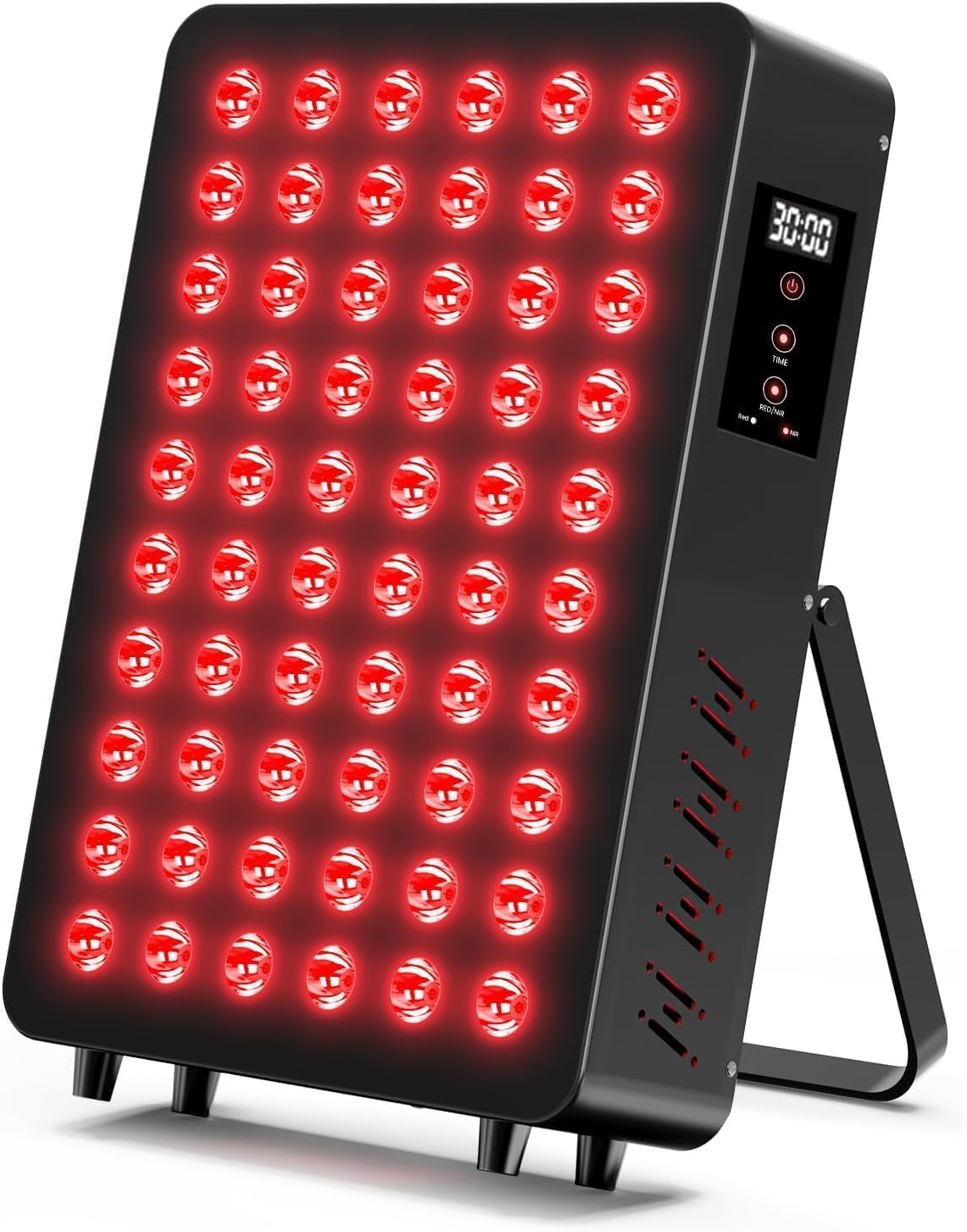 CCGIRU panel frontal mostrando 60 LEDs para cobertura uniforme