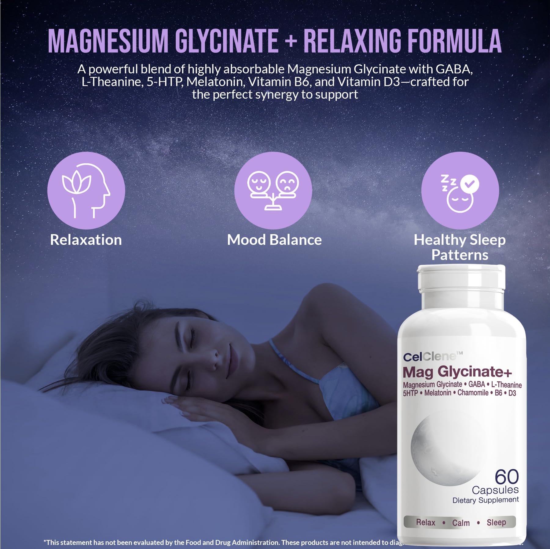 CELCLENE etiqueta nutricional enfocada mostrando ingredientes clave