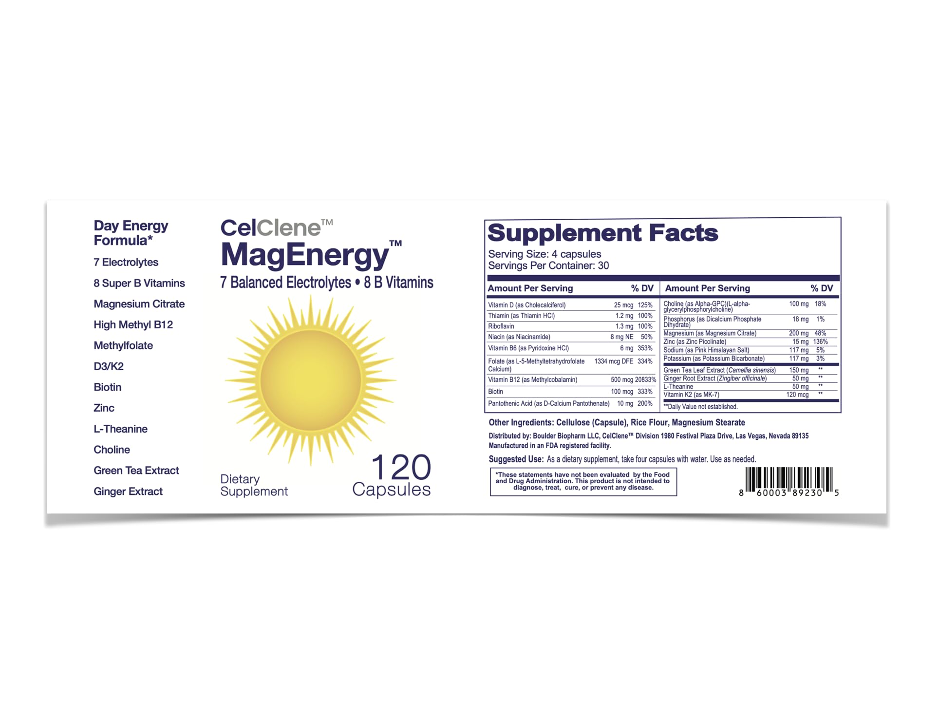 CELCLENE producto en contexto de vida activa para energía y recuperación