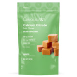 Celebrate Bariatric envase frontal mostrando 90 masticables y beneficio de conveniencia