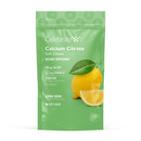 Celebrate Vitamins frente del envase mostrando beneficios y sabor limón
