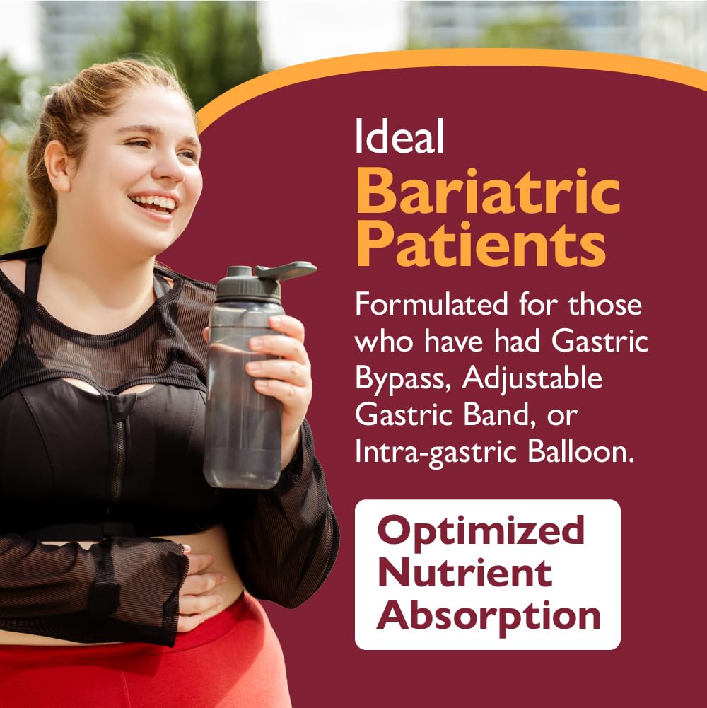 Celebrate Bariatric Supplements cápsula junto a monedas para comparar escala
