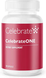 Celebrate Vitamins frente del empaque mostrando beneficio de multivitamínico bariátrico