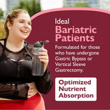 Celebrate Bariatric Supplements tabletas en plato mostrando presentación atractiva