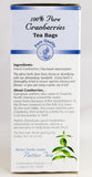 Celebration Herbals comparación de tamaño con una taza para apreciar escala y conveniencia