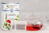 Celebration Herbals textura del contenido mostrando fragmentos del arándano y aroma natural