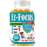Celebrity LifeStyle frasco Ez-Focus frente mostrando etiqueta y beneficios