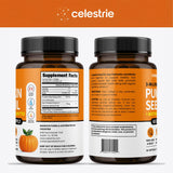 Celestrie campo de calabazas evocando ingredientes orgánicos y naturales