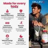 Cellev8 sello NSF en etiqueta que aporta confianza de calidad
