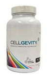 CELLGEVITY envase frontal mostrando 120 cápsulas y beneficios rápidos