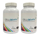 CELLGEVITY frasco frontal mostrando etiqueta clara y beneficios visuales