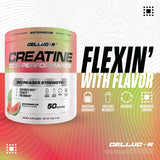 Vaso con Cellucor creatina sabor sandía listo para beber después del entreno