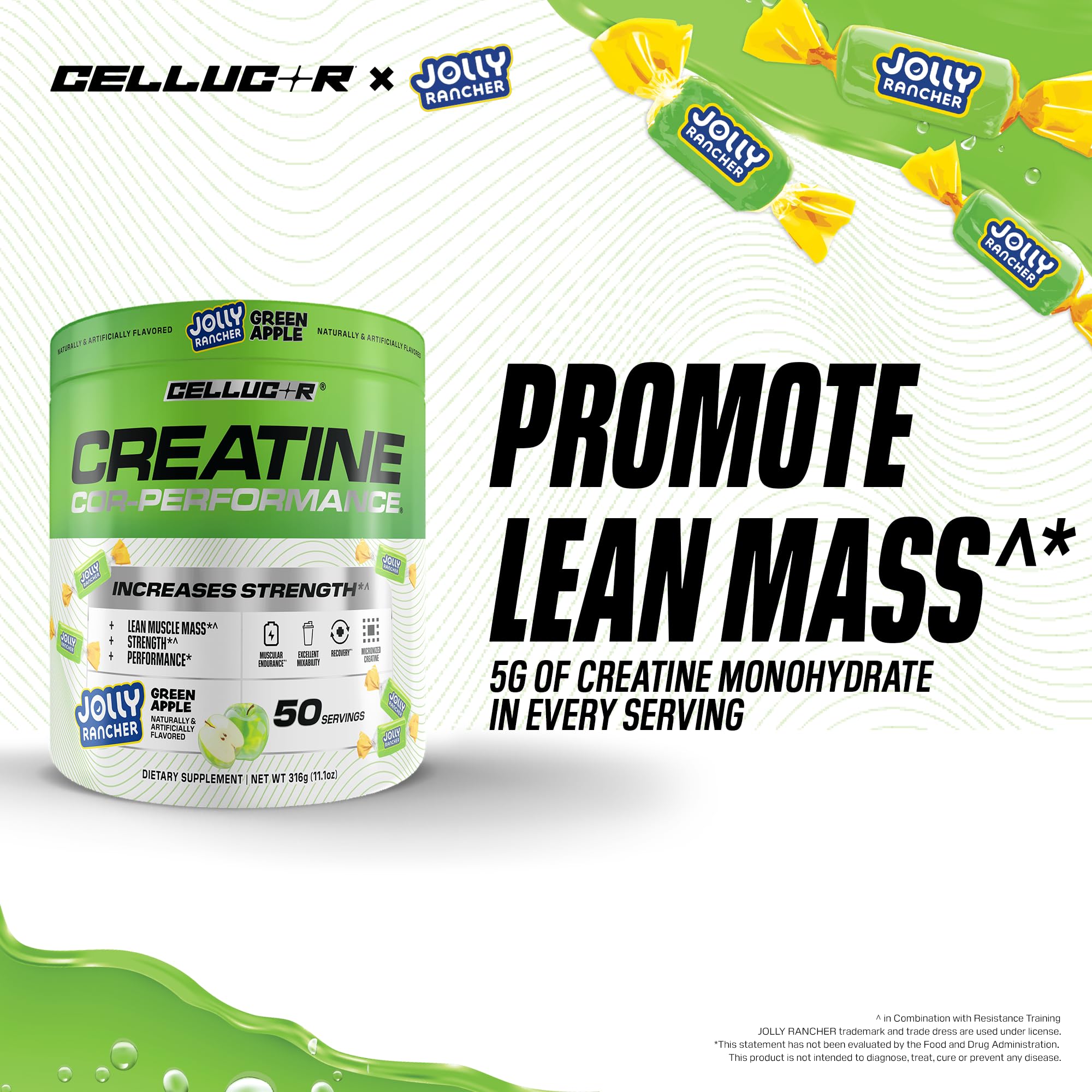 Cellucor polvo disolviéndose en vaso transparente, mezcla homogénea y fácil absorción