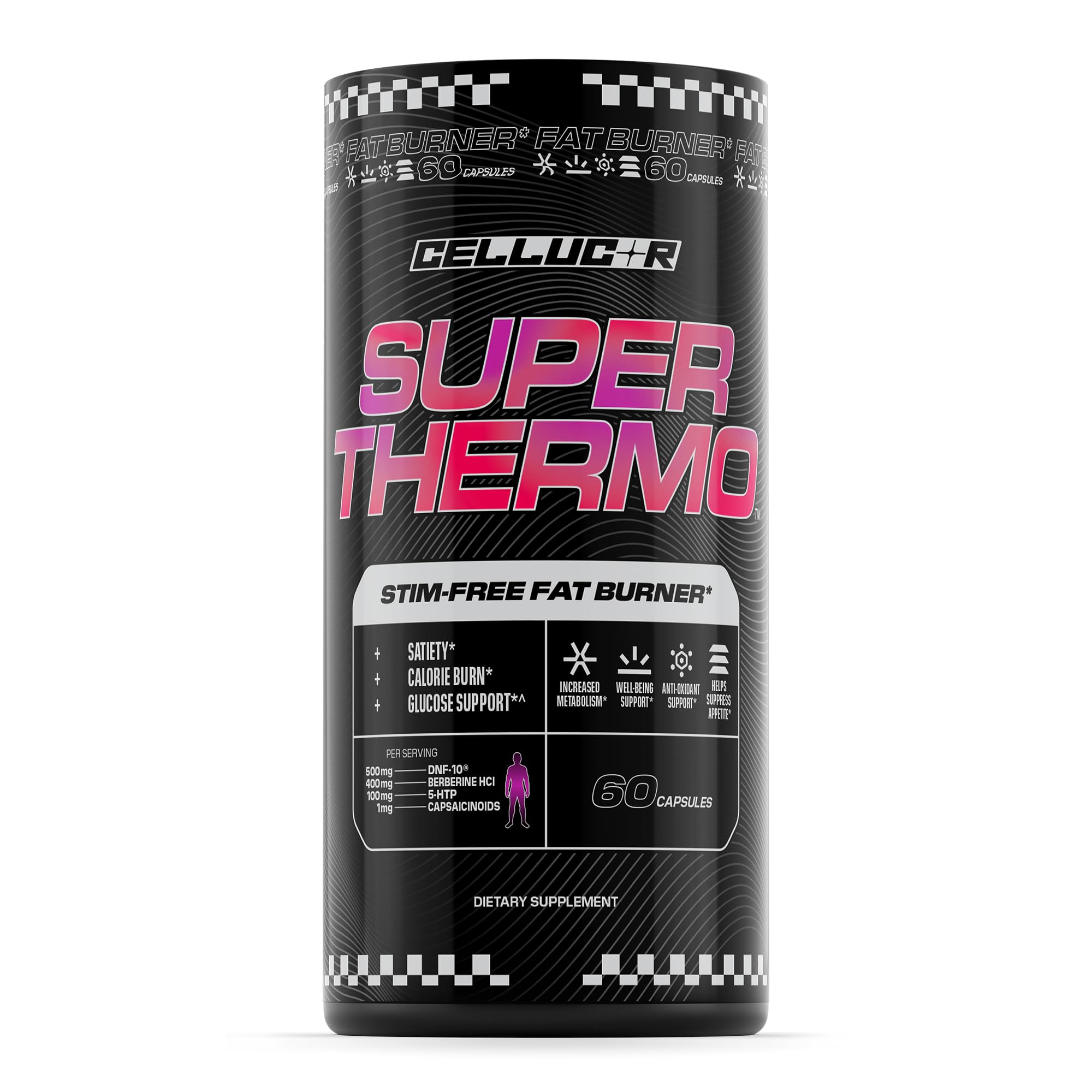 Cellucor Super Thermo frente del envase mostrando la marca y beneficios