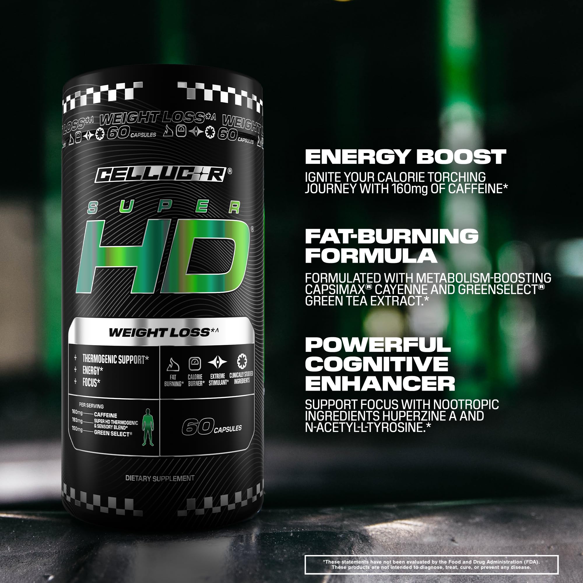 Cellucor SuperHD en uso durante entrenamiento mejorando rendimiento