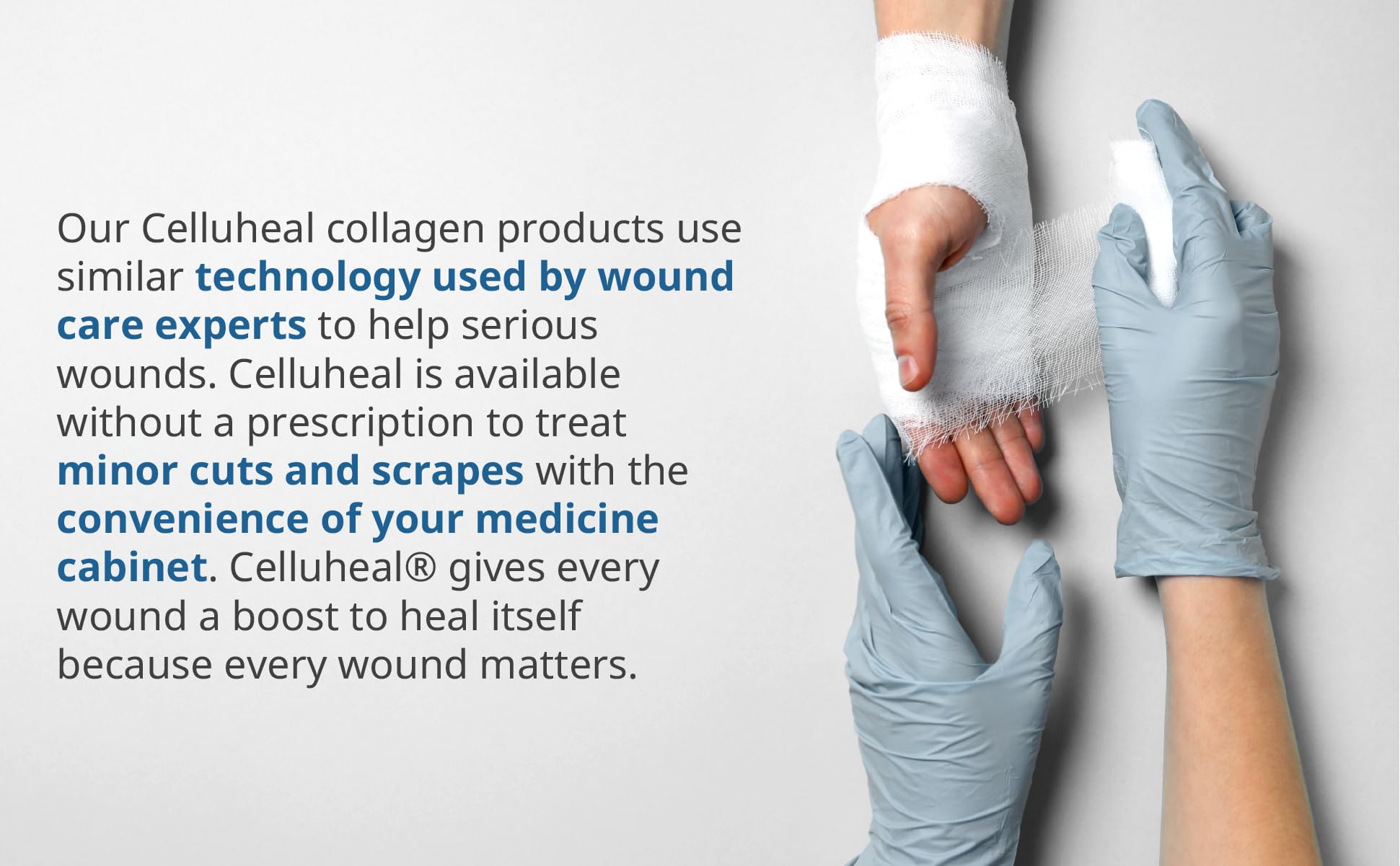 Celluheal Cellufil ilustración antes y después que muestra mejora estructural