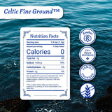 Celtic Sea Salt salando vegetales realzando sabor natural