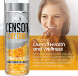 Censor etiqueta nutricional en primer plano para ver ingredientes