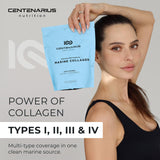 Centenarius Nutrition cuchara con porción, tamaño de servicio práctico y medible