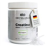 Centenarius Nutrition envase frontal Creapure® muestra pureza y formato útil