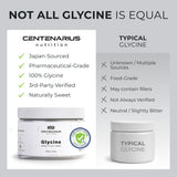 Centenarius Nutrition cuchara dosificadora con glicina para dosis precisa