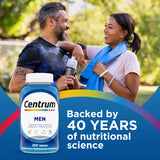 Centrum caja lateral destacando ingredientes no transgénicos y sin gluten