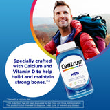 Centrum etiqueta con ingredientes clave para identificar vitaminas y minerales